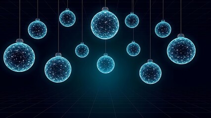 Floating spheres of light