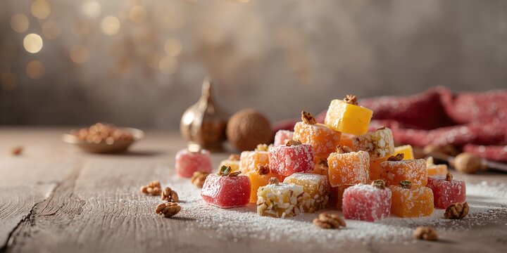 Classic sweet dish combining juice and nuts, cultural heritage