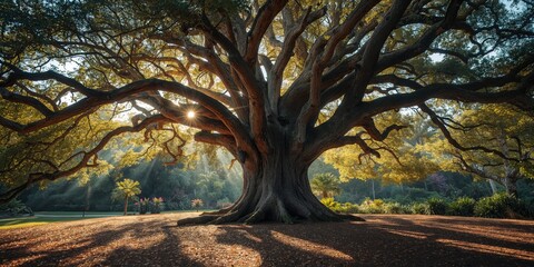 Montezuma Cypress, Tule Tree in a UNESCO World Heritage Site, highlighting conservation efforts and natural significance