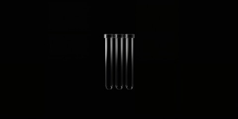 Set of falcon centrifuge plastic test tubes for laboratory procedures, safety and compliance, Earth Day