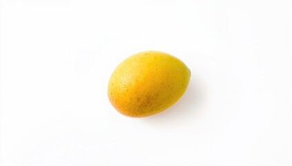 Fresh mango isolated on a plain white surface for fruit selection