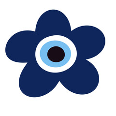 blue eye icon. Evil Eye. Evil .Eye. Eyes. blue. white. black. cartoon. drawing. painting. evil eye symbol.