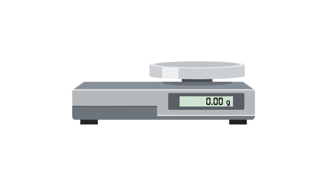Digital scale displaying 000 g on a white background