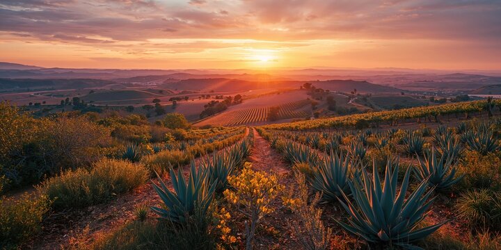 Landscape of Guerrero Mexico featuring rolling hills and vibrant vegetation, emphasizing regional natural beauty