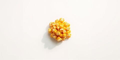 Fototapeta premium Sun-dried corn kernels on a surface used for crop drying, highlighting seasonal harvest activities, Earth Day