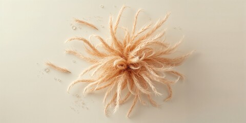 Handmade items crafted from natural bamboo fiber, highlighting eco-friendly production methods