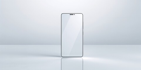 White smartphone on a neutral background used for digital connectivity and information sharing, World Digital Inclusion Day