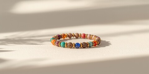 Handmade jewelry featuring natural stone beads, artisanal techniques and material quality