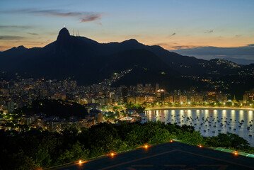 P&ocirc;r do Sol no P&atilde;o de A&ccedil;&uacute;car, Rio de Janeiro - RJ