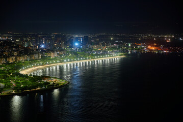 P&ocirc;r do Sol no P&atilde;o de A&ccedil;&uacute;car, Rio de Janeiro - RJ