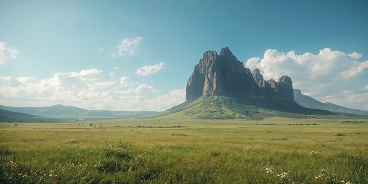 Black Rocks at Pungo Andongo in Angola, geological formation study