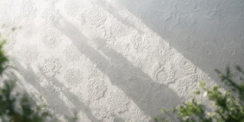 Wall details with intricate patterns used as backgrounds for graphic design projects, texture and decorative elements