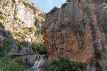 Alqu&eacute;zar Footbridges, Vero River Canyon. Sierra y los Ca&ntilde;ones de Guara Natural Park. Huesca

