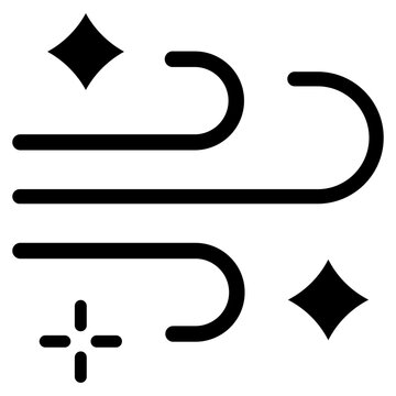 Clean Air  Icon Element For Design