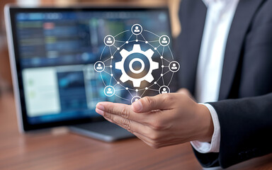 Executive managing business operations