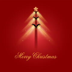 wintertime for Merry Christmas and Happy New Year seasonal greetings holiday background