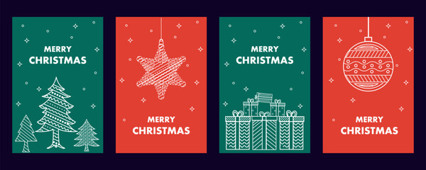 wintertime for Merry Christmas and Happy New Year seasonal greetings holiday background