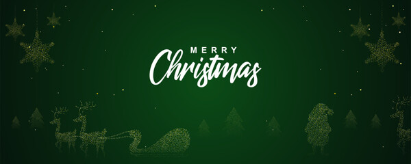 Naklejka premium wintertime for Merry Christmas and Happy New Year seasonal greetings holiday background