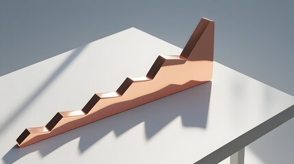 Fototapeta premium Financial Growth Graph 
