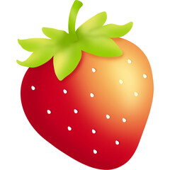 Strawberry Shapes Collection PNG