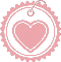 Simple Red Heart Design