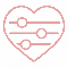 Simple Red Heart Design