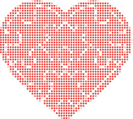Simple Red Heart Design