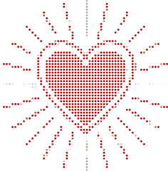 Simple Red Heart Design