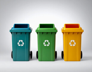 통-재활용-분리수거-쓰레기통-분리수거통-휴지통-폐기물통-수거함-재활용통-이동식