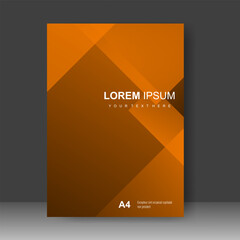 Fototapeta premium Business Book cover abstract modern design. Annual report. Brochure template, catalog. Simple Flyer promotion. magazine. Vector illustration