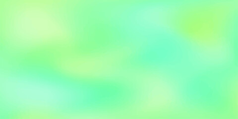A soft colorful blue and green gradient sky blur effect provides a peaceful artistic backdrop texture and bright space for design