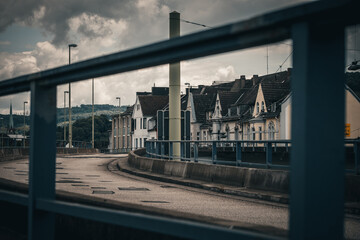 H&auml;user an der alten Hochbr&uuml;cke Ebene 2 in Hagen, Deutschland