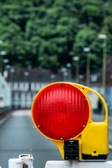 Sperrung einer Hochbr&uuml;cke (Ebene 2) in Hagen, Deutschland