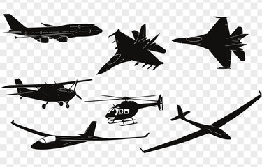 Aircraft Silhouettes Collection © GW