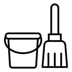 Obraz premium Cleaning Icon