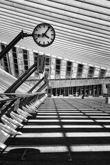 Bahnhof L&uuml;ttich-Guillemins (franz&ouml;sisch Gare de Li&egrave;ge-Guillemins, Belgien)