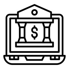 Online Banking Icon