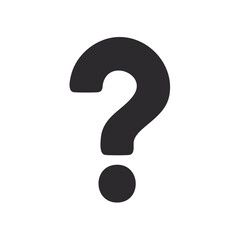 Fototapeta premium Question Mark Symbol: Conceptual Icon for Query, Doubt, Inquiry or Uncertainty