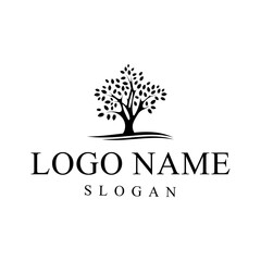 vector tree logo design