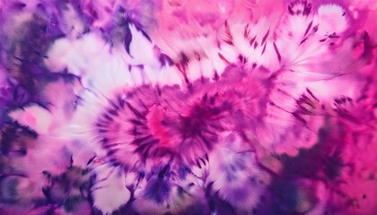 Abstract Pink And Purple Tie Dye Background