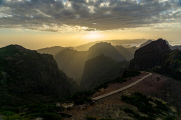 Madeiran Sunset Path