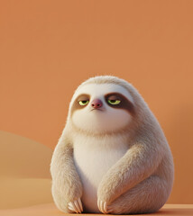 Fototapeta premium Bored Sloth