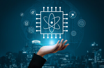 A quantum computing processor as the core of future technology. This innovation will power advancements in AI, blockchain, and complex problem solving. Motif