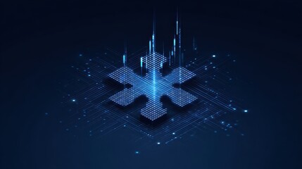 aienhanced structure alignment scorer icon concept for evaluating market structures and trading strategies