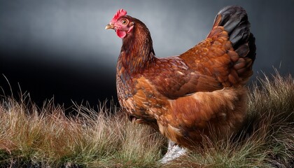 Fototapeta premium The Lohmann Brown Chicken