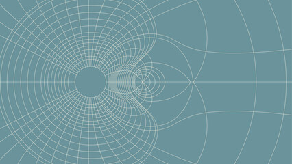 Obraz premium A professional abstract vector banner background featuring a technical blueprint. This engineering-inspired graphic is perfect for construction company branding, industrial web headers