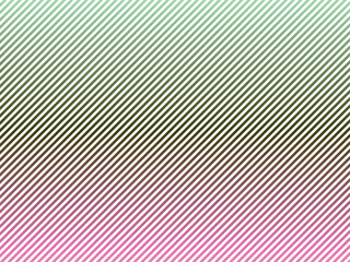 Diagonal stripes pattern with green pink and brown colors
