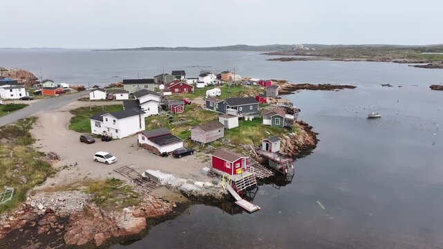 Barr'd Islands at Fogo, Newfoundland