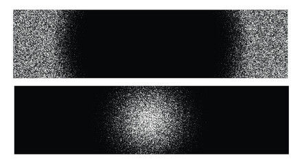 Visual representation of noise distribution patterns contrasting light and dark areas in scientific simulation
