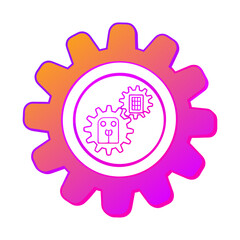 Digital Padlock with Circuit Technology Representing Cybersecurity, Data Protection and Network Safety.